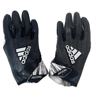ADIDAS Adizero 5 Star 7.0 Football Gloves Size Small Black White Griptack SFIA